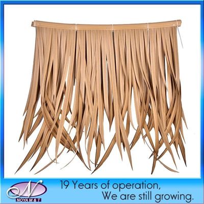 Tetti di paglia artificiali sintetici 45*50cm e 100*60cm per l'efficienza delle spiagge tropicali