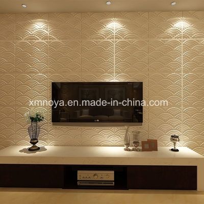 Tavola da parete 3D acustica decorativa 460mm*460mm Dimensione per sfondo TV in soggiorno