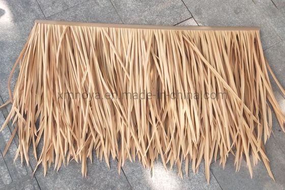 Tetti di paglia artificiale gialla per materiale da costruzione 45*50cm e 30*45cm
