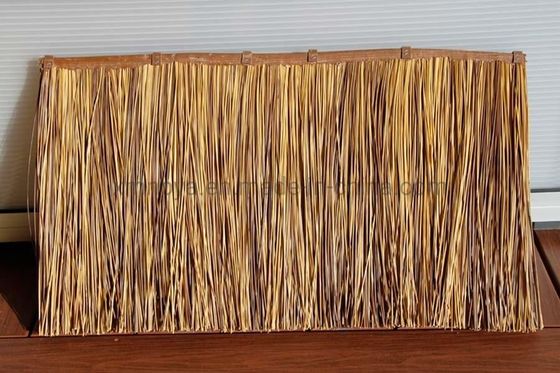 Tetti di paglia artificiale gialla per materiale da costruzione 45*50cm e 30*45cm