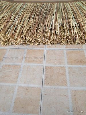 Decorazione giardino africano PVC Materiale Componente mattoni Rosso resistente al fuoco tetto di paglia