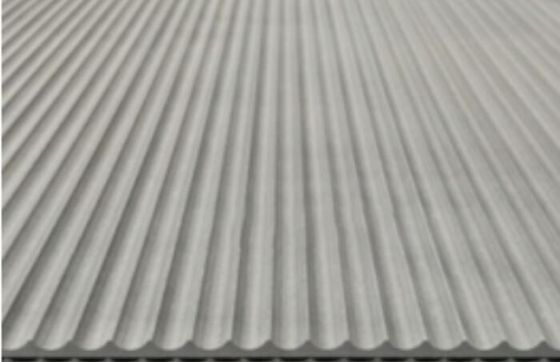 Fassata di cemento in fibra decorativa a fessura 3D per materiale resistente al calore