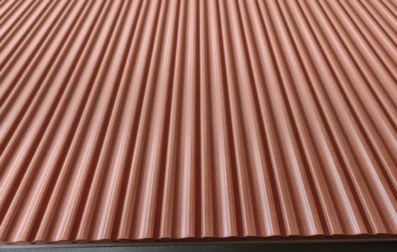 Fassata di cemento in fibra decorativa a fessura 3D per materiale resistente al calore