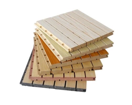 Pannelli acustici per pareti in legno perforati per materiali da costruzione