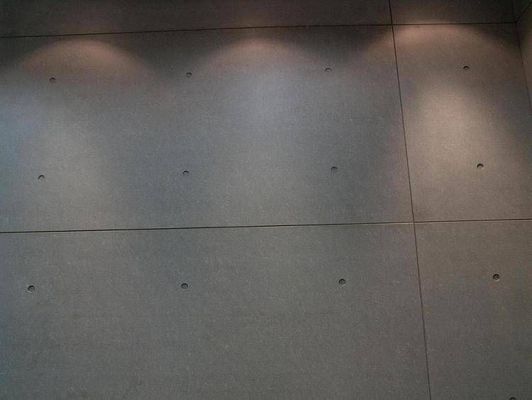 Pannello di cemento in fibra acustica di isolamento 1220*2440*4-20mm per decorazioni di pareti esterne