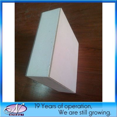 pannello sandwich in polimero composito bianco opale per isolamento acustico strutturale