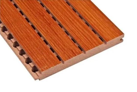 Pannello di legno acustico per la decorazione delle pareti in bagno/cucina e grade di ignifugo B1