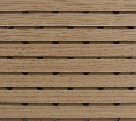 Pannello di legno acustico per la decorazione delle pareti in bagno/cucina e grade di ignifugo B1