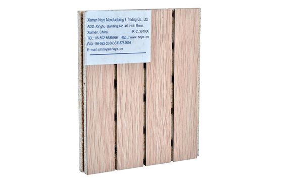 E1 Assorbimento acustico del suono Pannello di parete in legno per decorazioni teatrali e di palestre