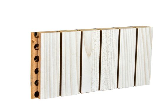 E1 Assorbimento acustico del suono Pannello di parete in legno per decorazioni teatrali e di palestre