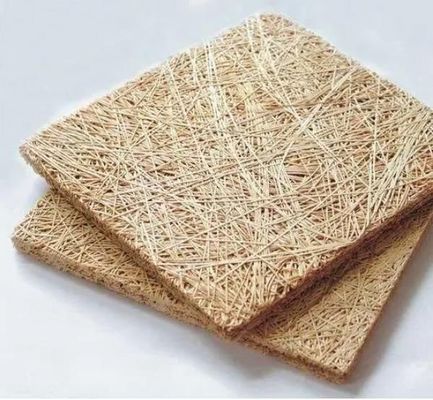 Materiali decorativi Legno lana sonora Tavola di cemento acustico per pannelli acustici in legno
