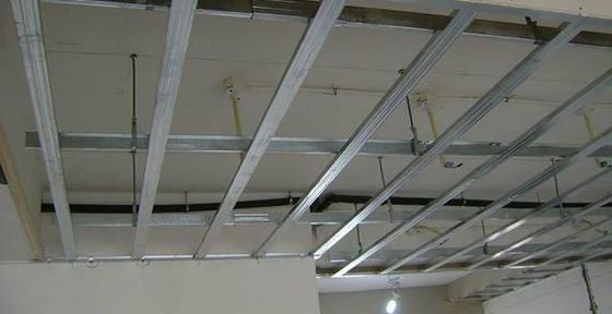 Profili di metallo e acciaio perforati canale di foratura galvanizzato per il sistema di soffitto sospeso