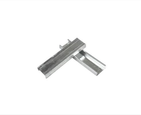 Profili di metallo galvanizzato per materiale di pareti divisorie non perforato