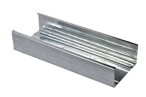 Profili di metallo galvanizzato per materiale di pareti divisorie non perforato