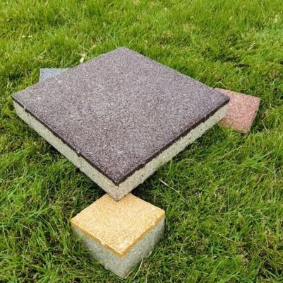 Stile sinterizzante grigio e rosso ceramica permeabile all'acqua mattoni per paver giardino stradale