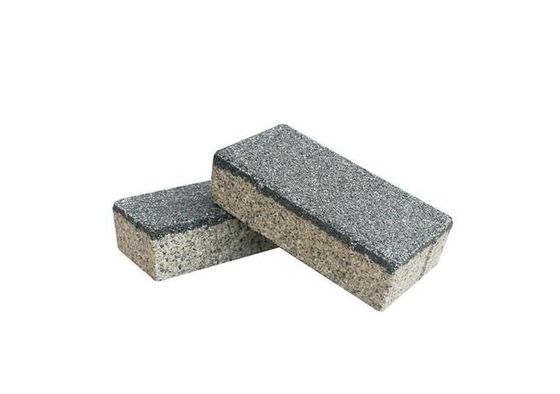 Granito di pavimentazione in porcellana rossa 100 mm * 25 mm Dimensione per corridoio anti-slip 65-85 Bpn