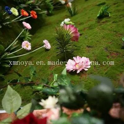 Pareti di muschio di erba verde artificiale decorative personalizzate per il tuo business di paesaggio