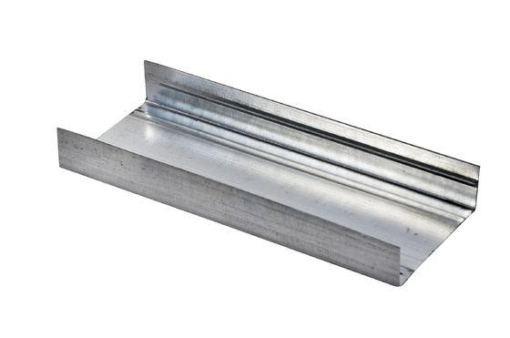 Profili in acciaio galvanizzato a canale principale con altezza 25mm/29mm/32mm/40mm e design U-type
