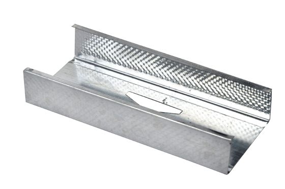 Profili in acciaio galvanizzato a canale principale con altezza 25mm/29mm/32mm/40mm e design U-type