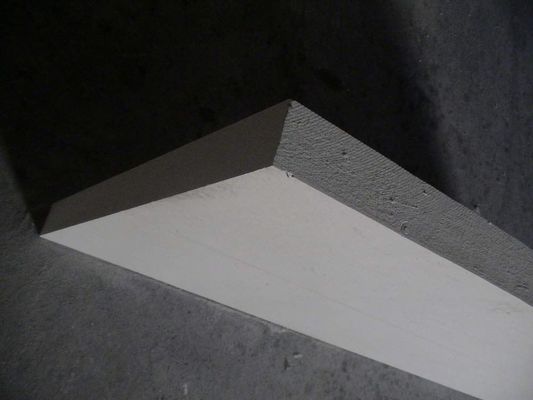 Tubi di silicato di calcio Isolamento termico Materiali da costruzione 220 kg/m3 Bianco