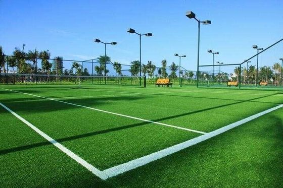 Erba artificiale per giardini e promozione paesaggistica da 2*25m di profilo croce di tipo olivico