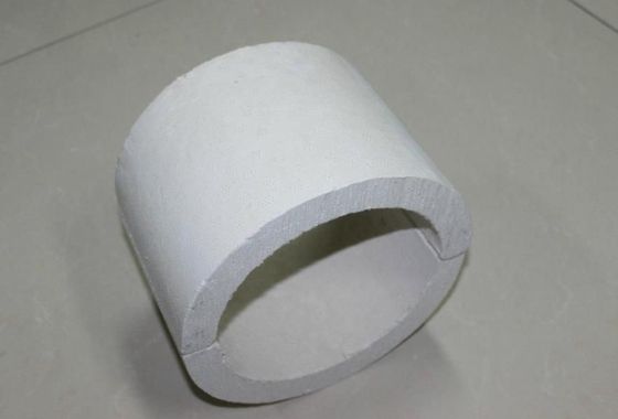 Tubo di cartone di silicato di calcio per materiali di isolamento termico nella petrochimia