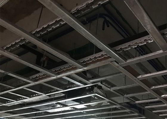 Edificio di uffici principale Tee cintura sostitutivo Edificio sospeso T-Bar per la decorazione del soffitto