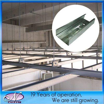 0.40-1.0mm Spessore ignifuga Griglia T Galvanizzata per T-Bar sospeso in soffitto