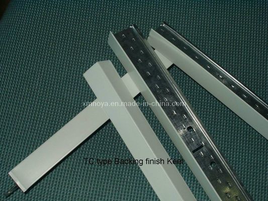 T-Bar per sistema di sospensione / struttura di budling Spessore da 0,40 a 1,0 mm D50 personalizzabile