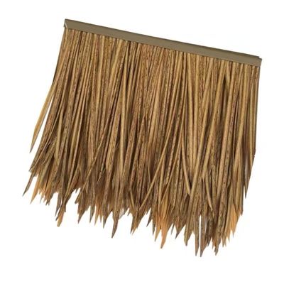 Superficie piana naturale Eco-friendly Bent Design Piastrelle di tetto di paglia per tetto soffitto parete