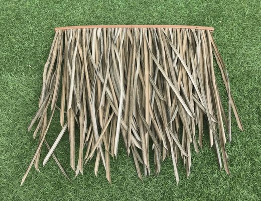 Superficie piana naturale Eco-friendly Bent Design Piastrelle di tetto di paglia per tetto soffitto parete