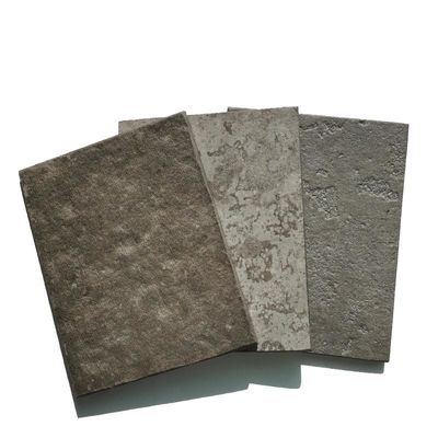 Fibra di cemento tavole rivestimento pannelli di rivestimento grigio Edificio esterno impermeabile Tavola di silicato di calcioTavole di silicato di calcio