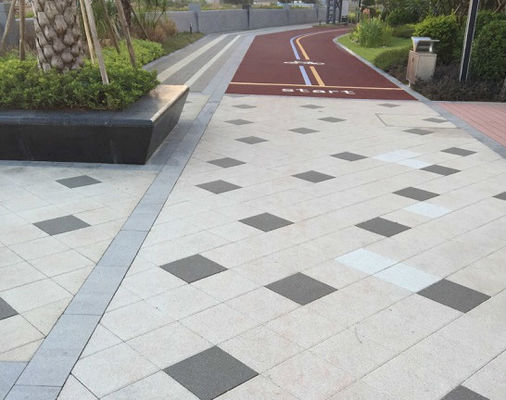 2024 Pavimento stradale esterno permeabile colorato ceramica permeabile all'acqua pavimentatore di mattoni e argilla