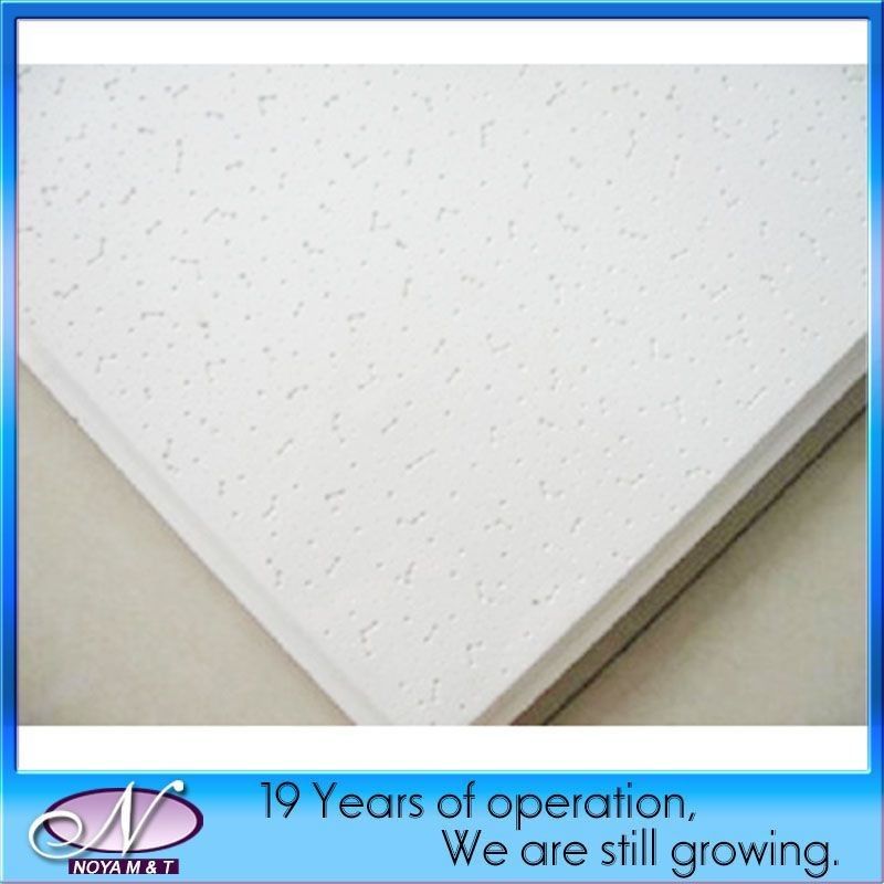 7-9 mm Spessore Tavola di gesso bianco con PVC/Tavolo di gesso 1212*603mm o 1195*595mm