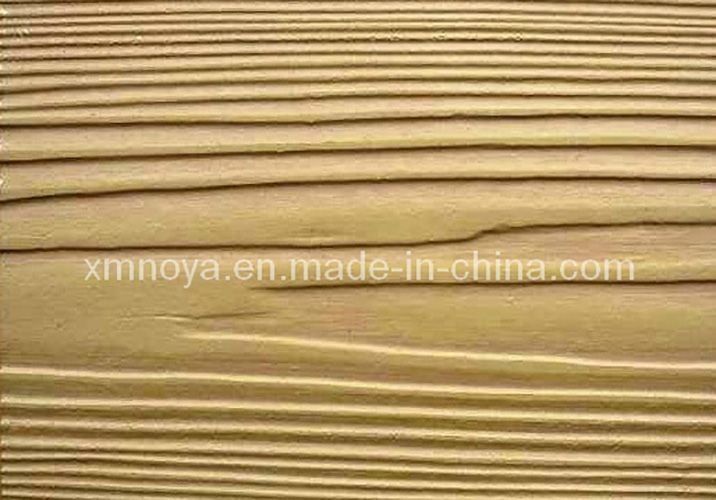 Pannello di rivestimento impermeabile di spessore personalizzato per cartone di rivestimento esterno di cemento a grano di legno