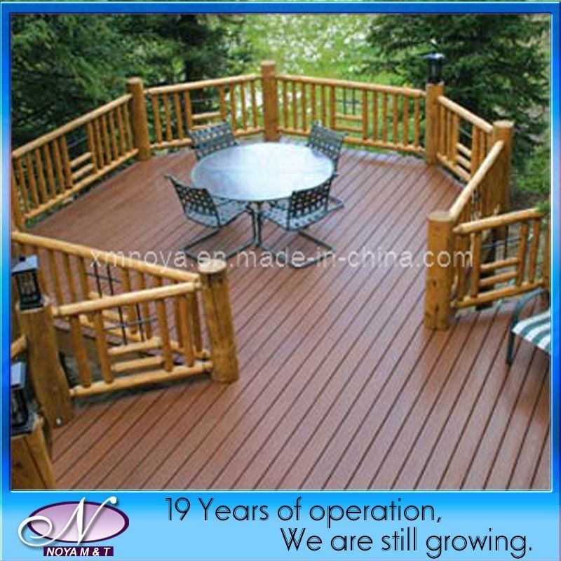 WPC impermeabile per giardino/recinto per pavimenti/pavimenti NYN150*25 con superficie graffiata