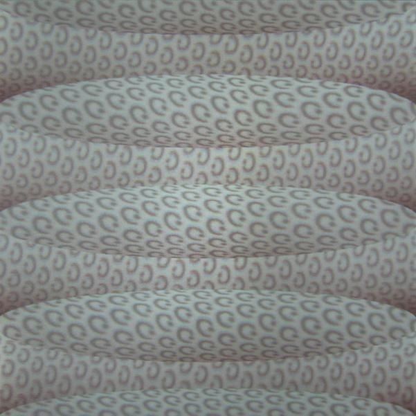 PD163 Tavola 3D per interni in plastica in PVC per decorazioni di pareti / soffitti Dimensione 500*500*3.0mm