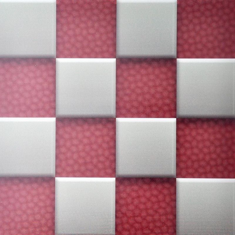 Pannello a parete 3D in plastica impermeabile personalizzato per decorazioni d'interni Dimensione 460mm*460mm
