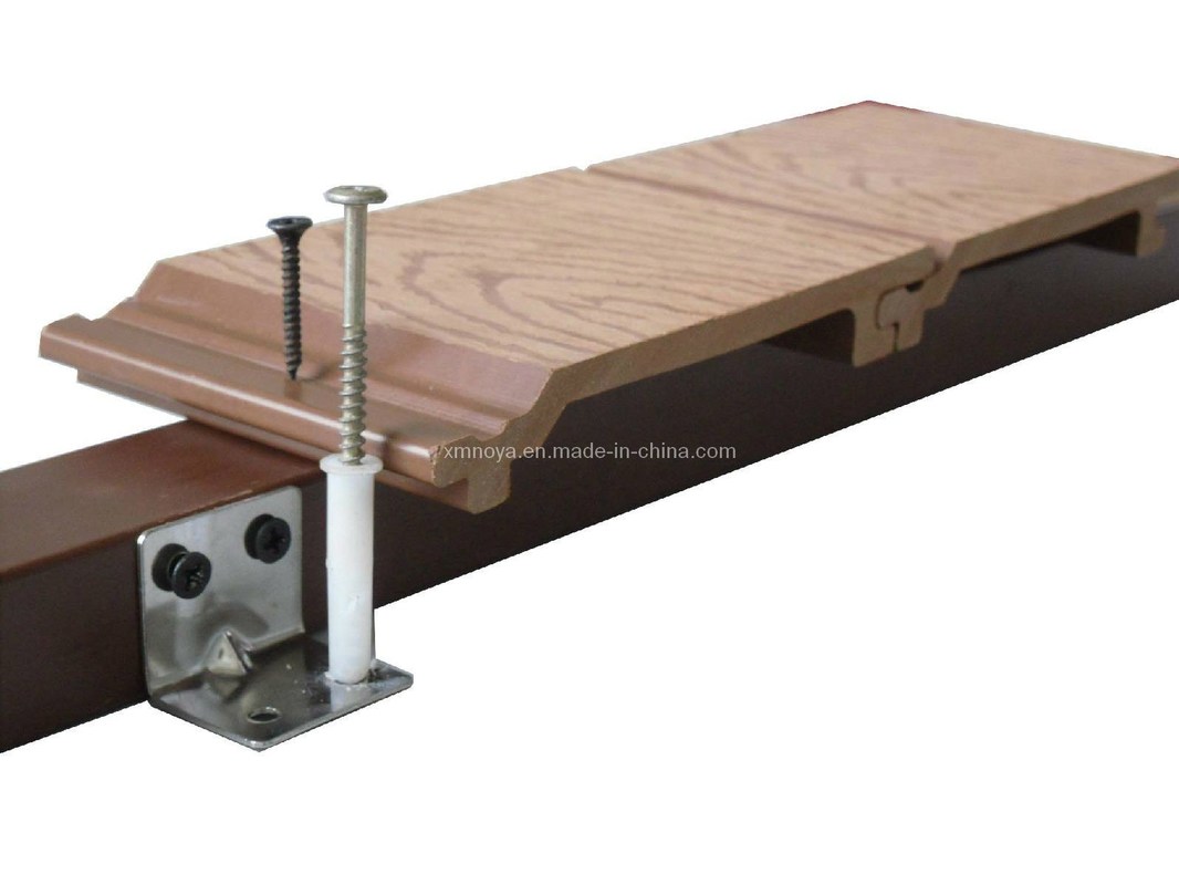 Finitura scorrevole impermeabile e resistente alle intemperie pannello laterale esterno in WPC 156MM*21MM