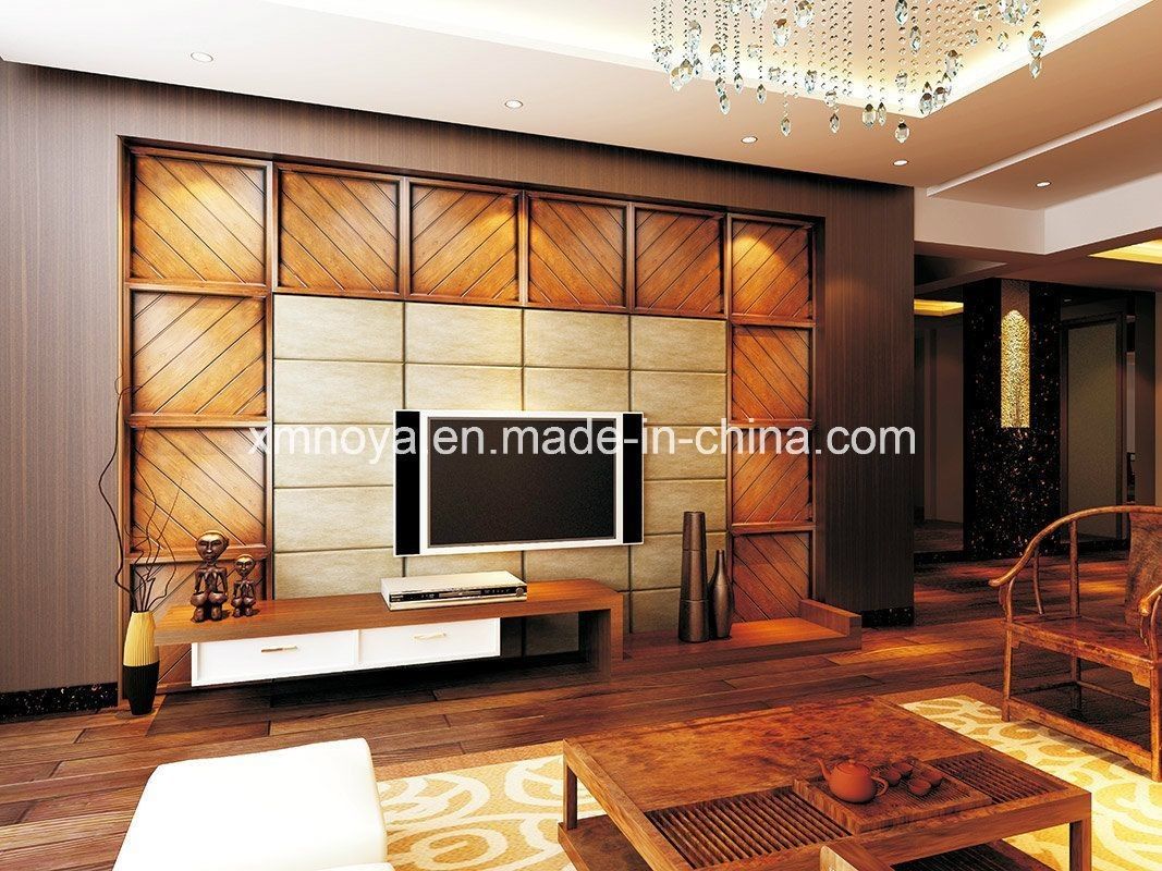 500mmx500mm Assorbimento acustico pannello decorativo 3D impermeabile per decorazioni murali