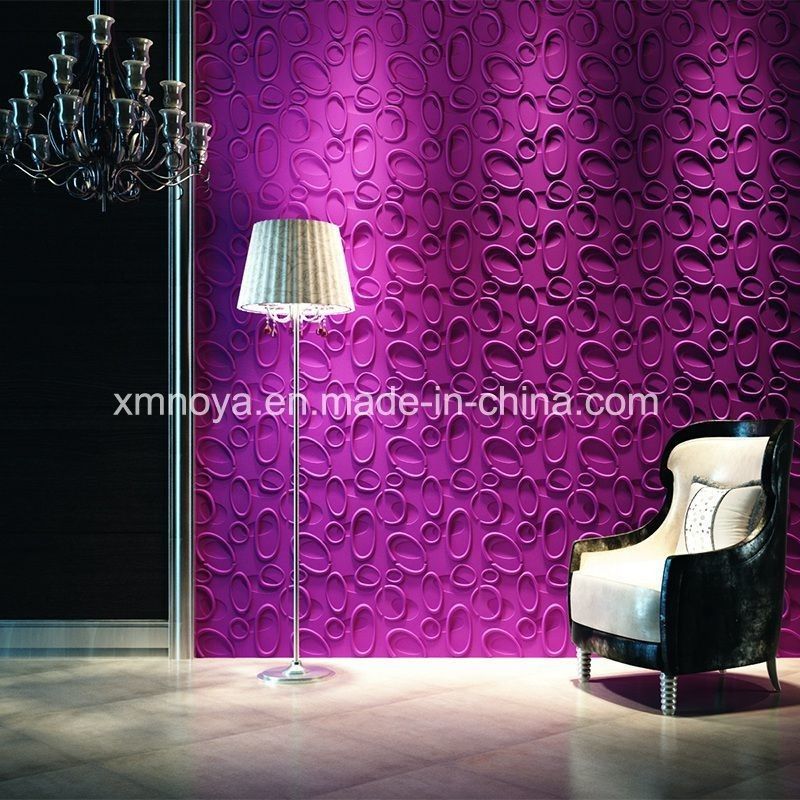 Pannello da parete in PVC 3D per la decorazione degli interni in uno studio fotografico Dimensione personalizzata 500mmx500mm