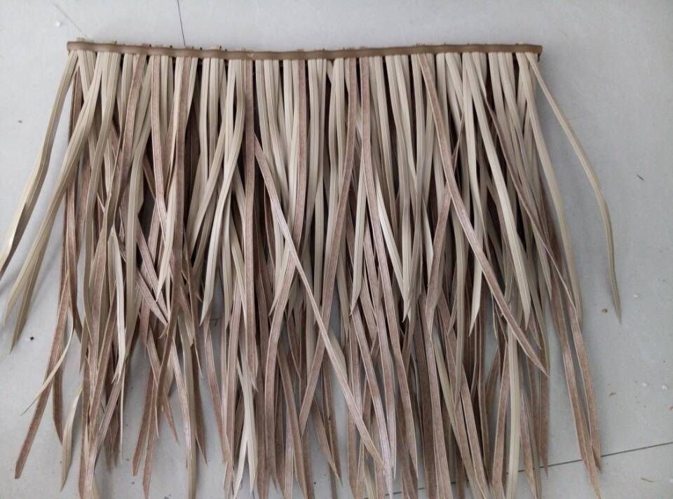 Decorazione esteriore piastrelle di tetto di paglia con caratteristica mai sbiadire e lunga durata