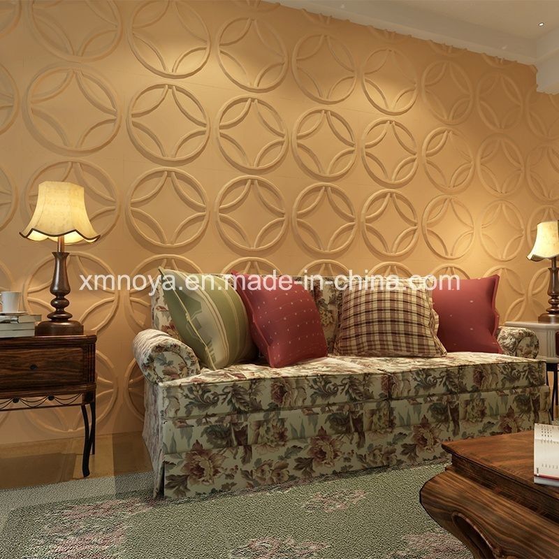 Pannelli murali ad assorbimento del suono a texture quadrate per la decorazione delle pareti