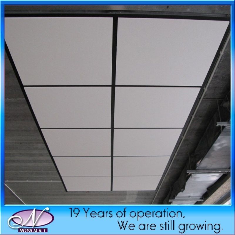 Peso leggero pannello di soffitto in fibra di vetro/tabella per materiale insonorizzante 600*600*20/25