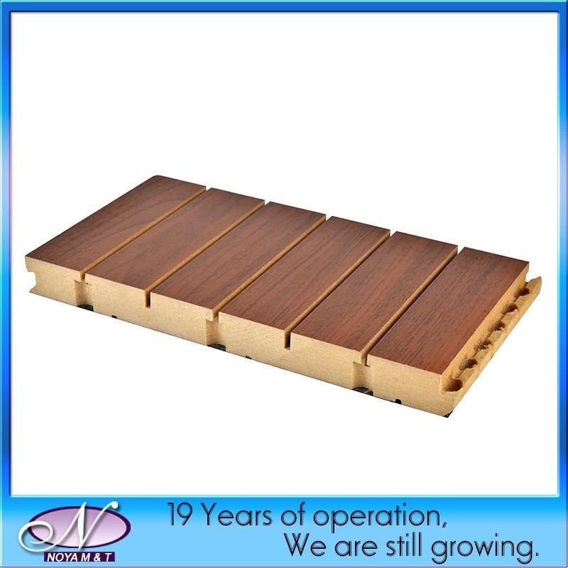 600*600 Servizio post-vendita OEM di sostituzione pannello acustico di parete in legno per materiale decorativo