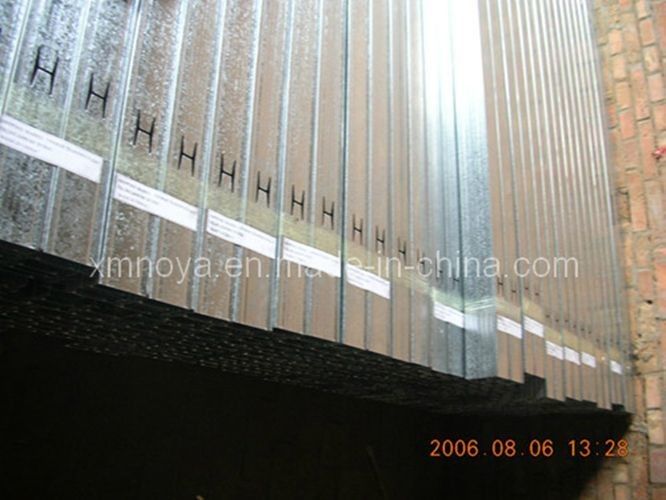 Canali di soffitto per profili in acciaio leggero per hotel Stud 50*35*0,5*3000mm