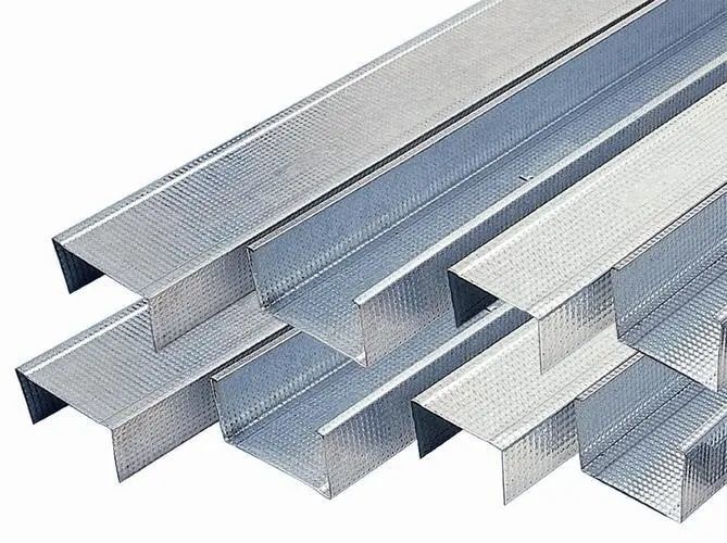 Termo di acciaio galvanizzato per la costruzione del canale di luce 50*35/70*35/73*36mm altezza 25mm