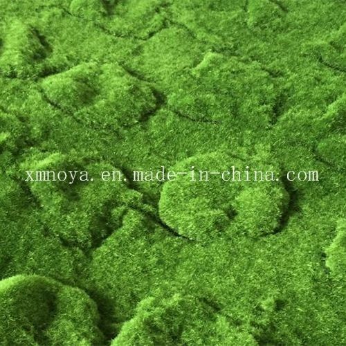 Piante artificiali di erba verde personalizzate in plastica per decorazioni interne e domestiche