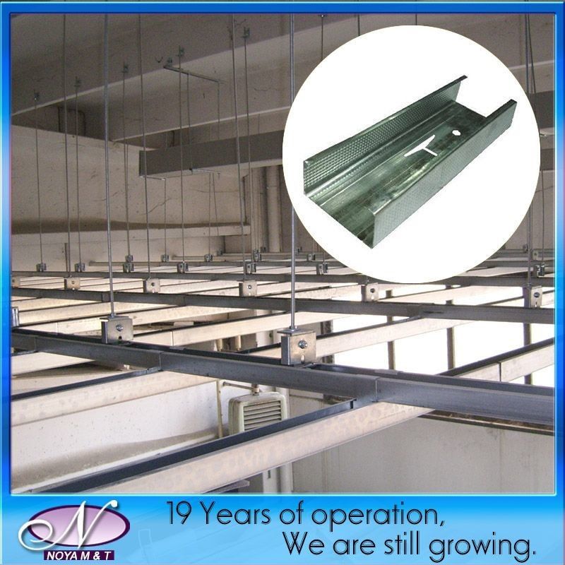 3000 mm lunghezza standard L-tipo profilato di parete secca galvanizzata metallo acciaio C canale di soffitto