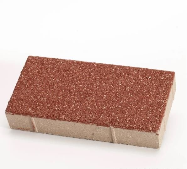 2024 Pavimento stradale esterno permeabile colorato ceramica permeabile all'acqua pavimentatore di mattoni e argilla